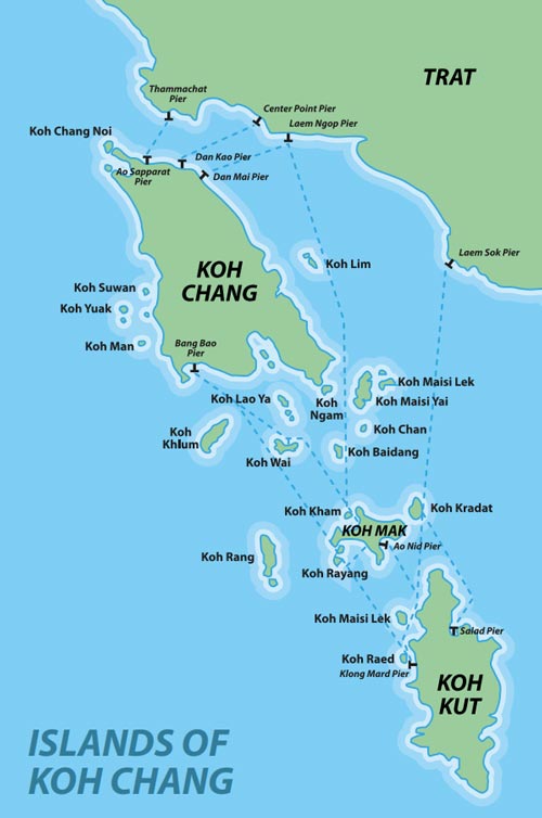 Koh Chang sea Area of Koh Chang